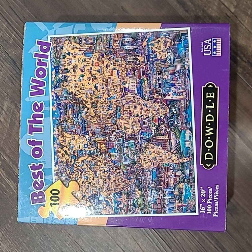 NIB Best of the World 100 piece puzzle
